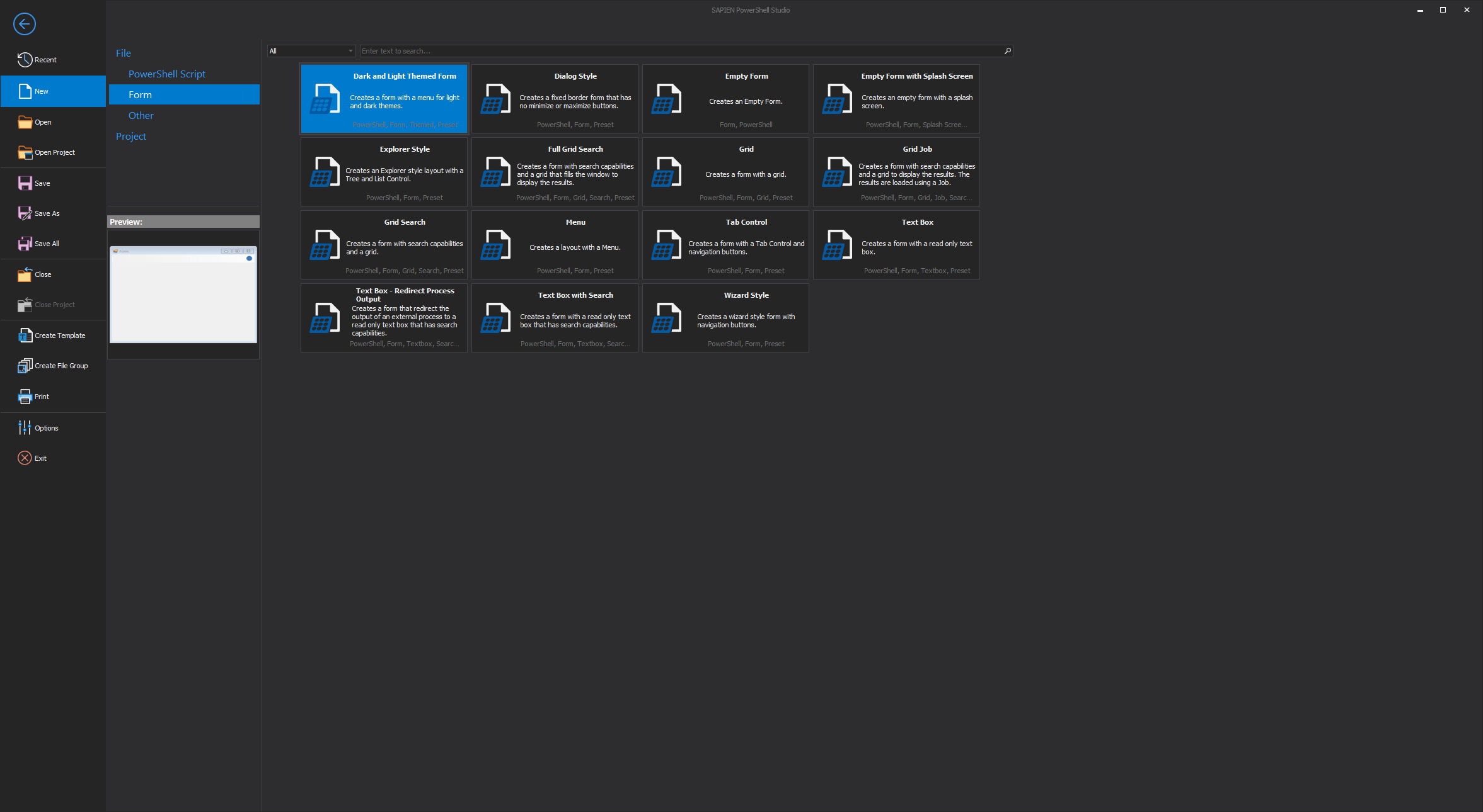 PowerShell Studio The Most Powerful PowerShell GUI Designer and